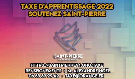 Taxe Apprentissage Saint-Pierre Institut