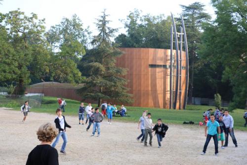 Chapelle depuis le parc
