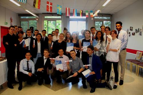 Remise de diplôme ERASMUS