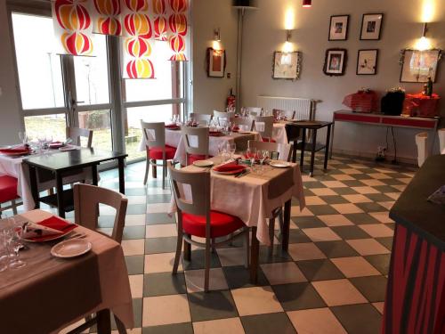 Restaurant d'application pendant la journée porte ouverte.