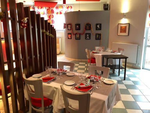 Restaurant d'application pendant la journée porte ouverte.