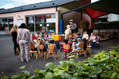 La ferme s'invite à l'école maternelle