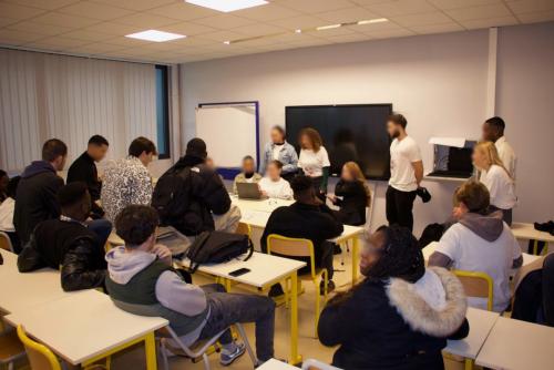 Journée ERASMUS à Saint-Pierre Sup'.