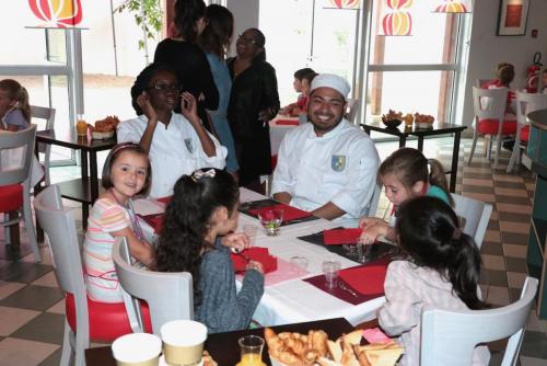 Restaurant d'application.