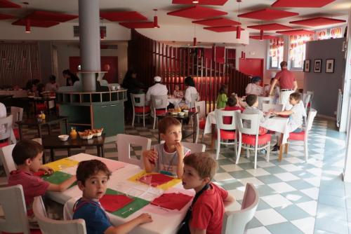 Restaurant d'application.